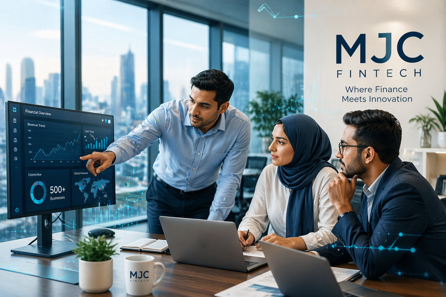 MJC Fintech Team Collaboration